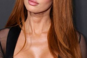 Megan Fox – New Red Hair Color (2023) – Sports Illustrated Swimsuit Issue Launch